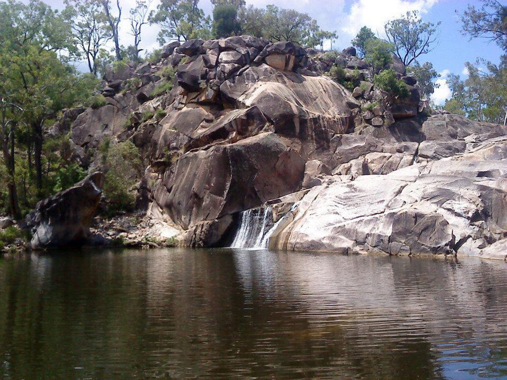 Coomba Falls, Maidenwell. Photo by Petra Harris. Photo Contributed